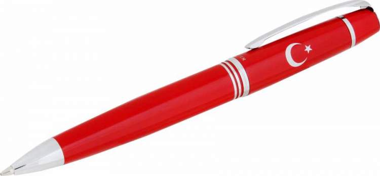 kırmızı tükenmez kalem görmek