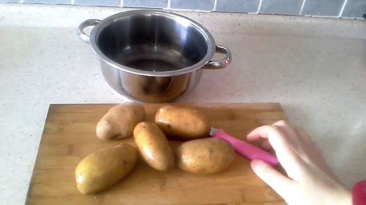 patates soymak