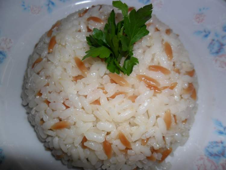 pirinç yemek