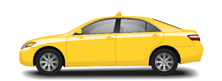 sarı ticari taksi görmek