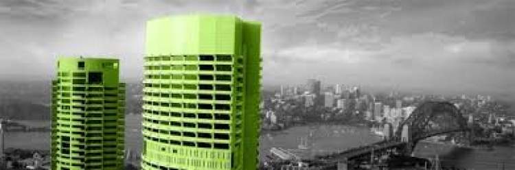 yeşil bina görmek
