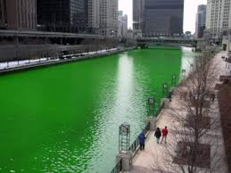 yeşil nehir görmek