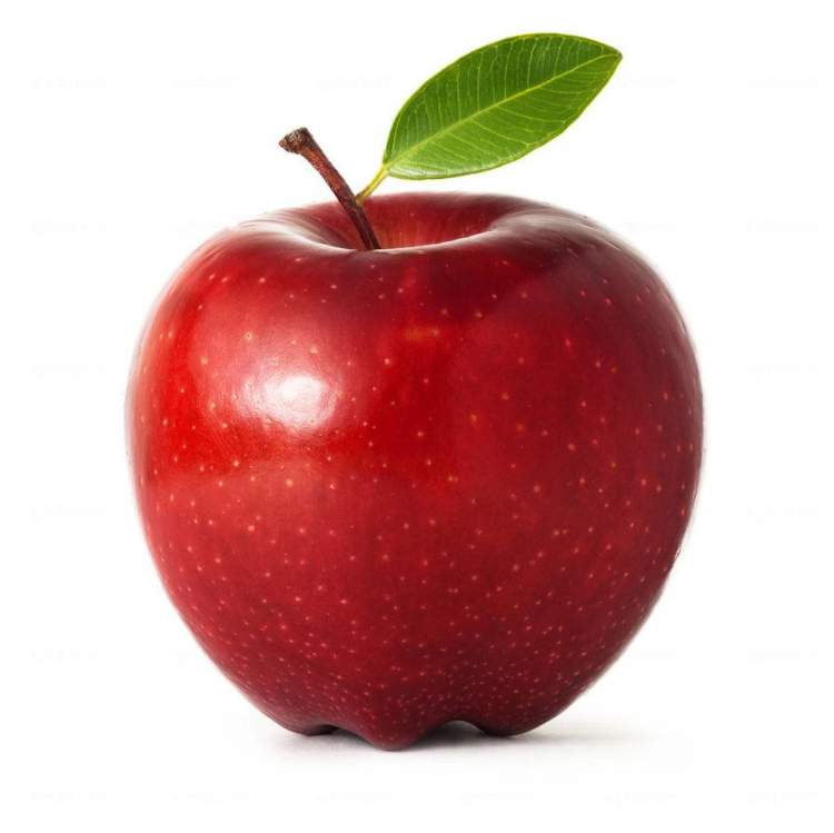 bıçakla elma kesip yemek