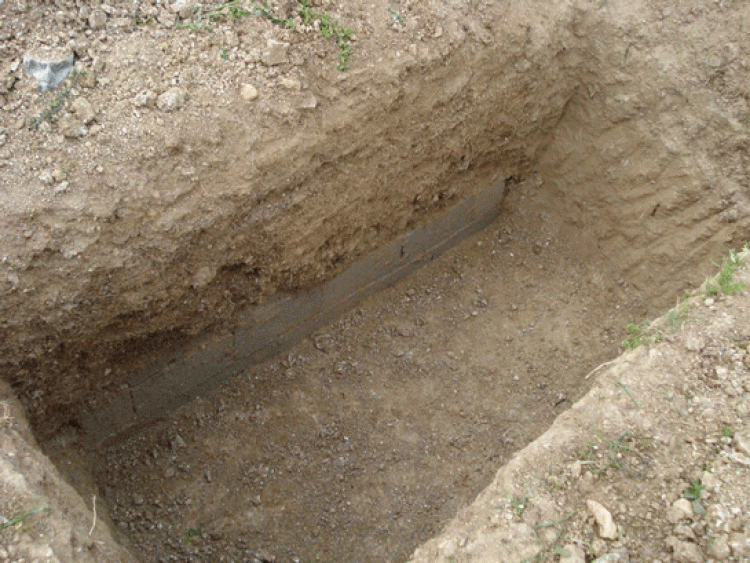 boş kazılmış mezar görmek