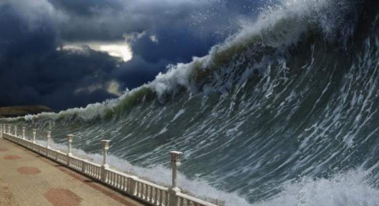 denizin taşması tsunami