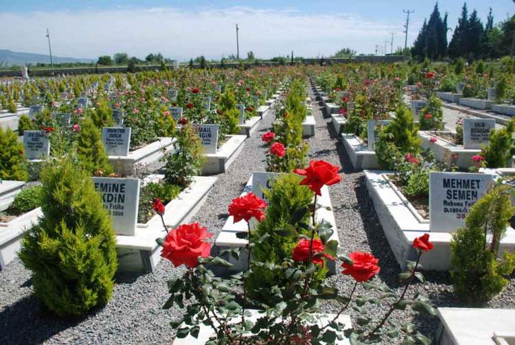 mezarlıkta cenaze defnetmek