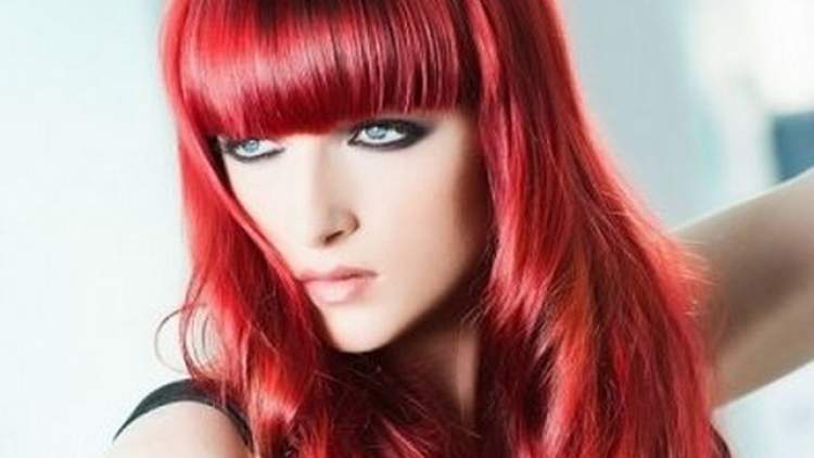 saç kırmızıya boyatmak