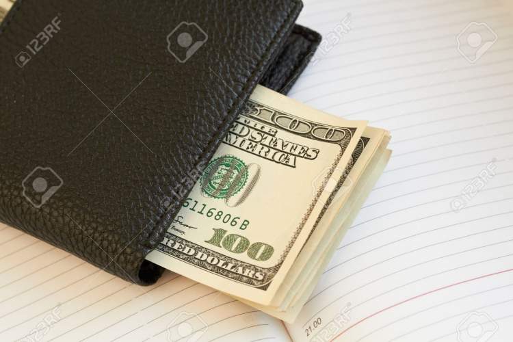 cüzdan içinde dolar görmek